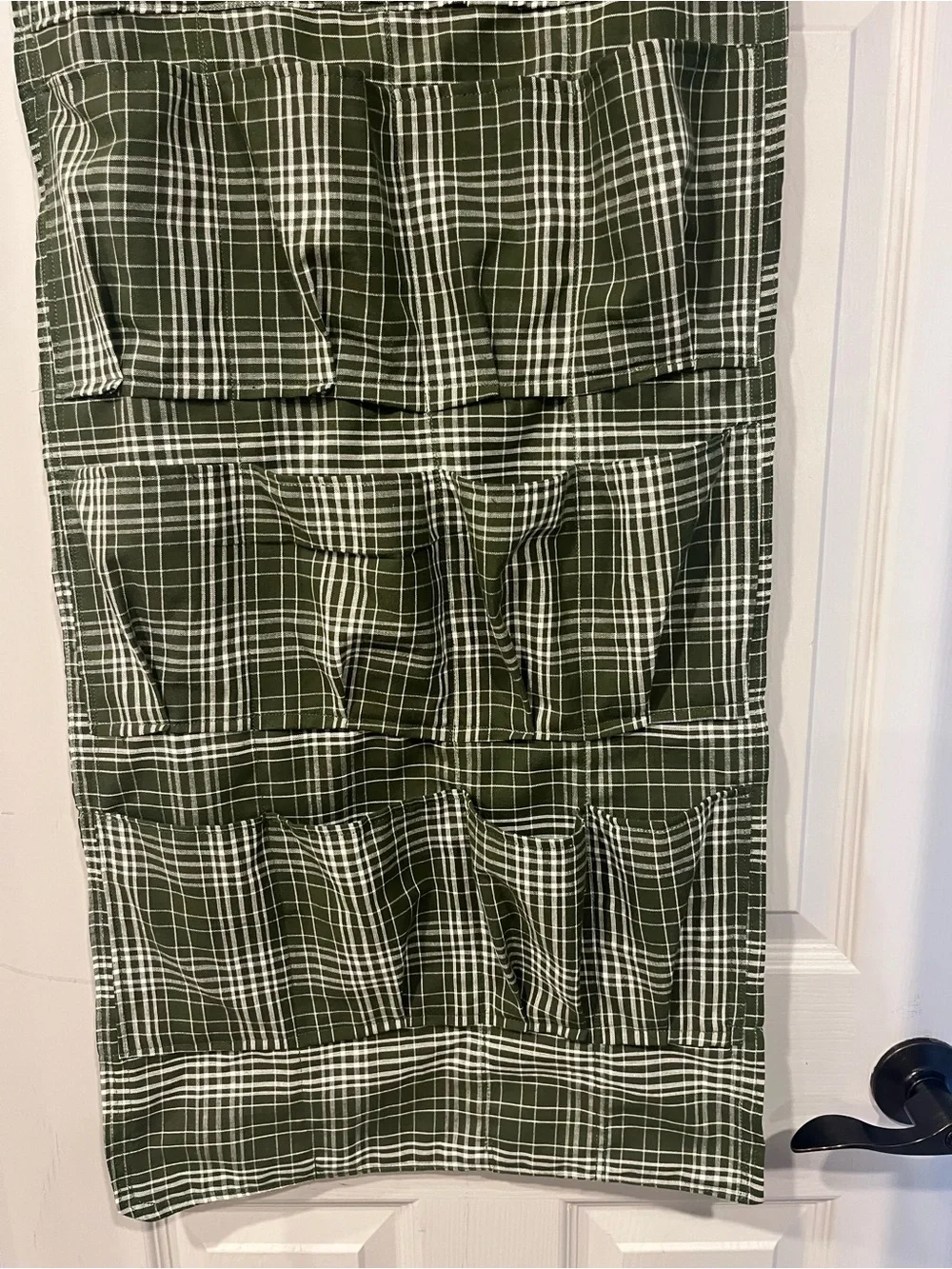 Handmade Hanging Fabric Organizer 16 Pockets